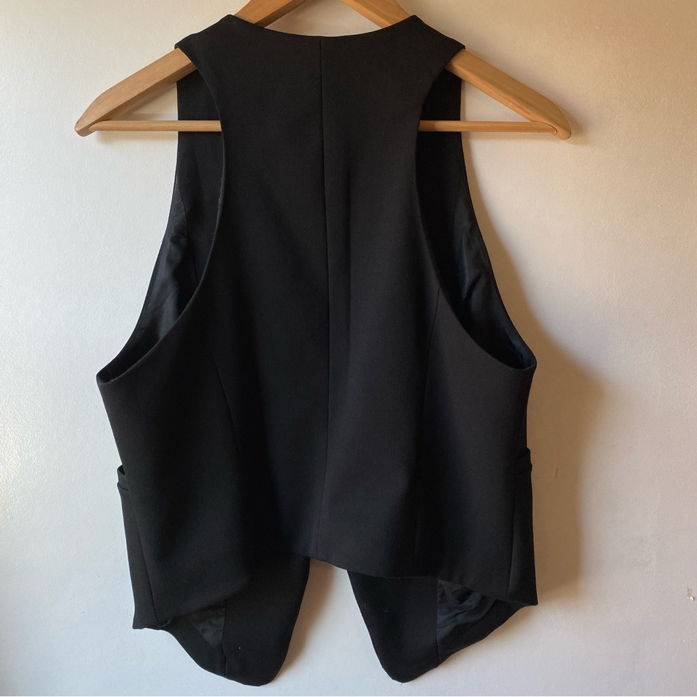 karen kane bead studded vest M - Picture 2 of 8